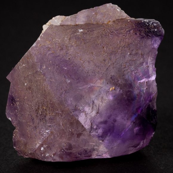 Unique form of translucent Illinois fluorite cube natural specimen - Picture 9 of 11